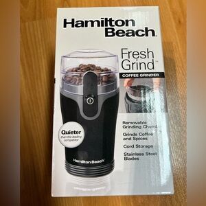 New in Box - Hamilton Beach Fresh Grind Electric Coffee Grinder